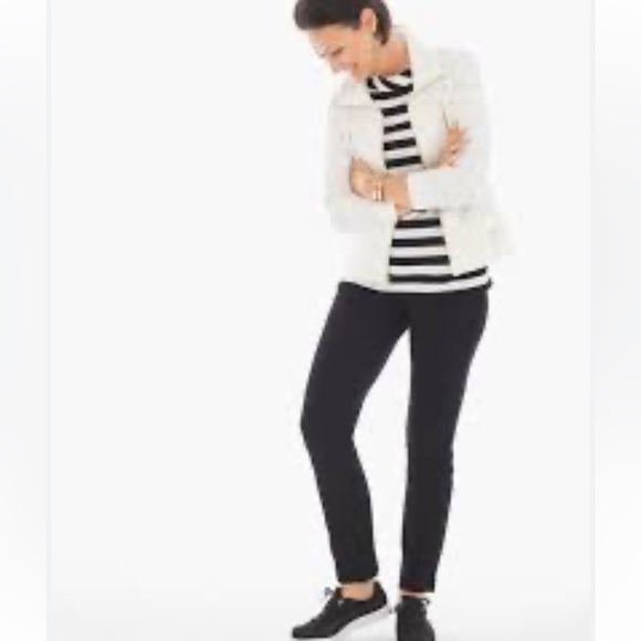 ZENERGY by Chicos Sylvia Knit Hardware Jacket - Picture 2 of 12